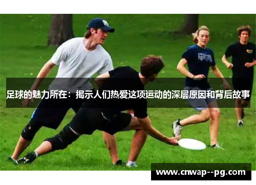 足球的魅力所在：揭示人们热爱这项运动的深层原因和背后故事